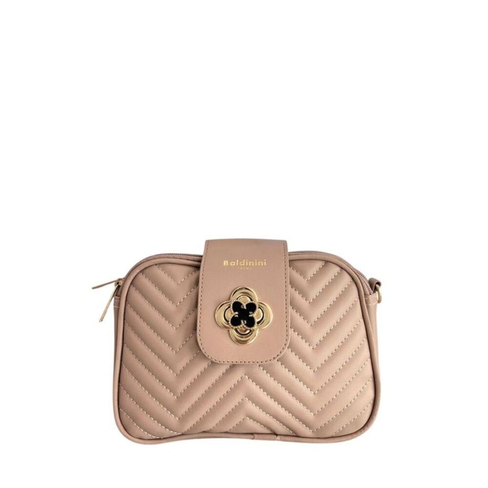 Baldinini Trend Beige PU Women Women's Crossbody